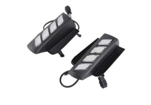 Black color Daytime Running Lights (DRL)