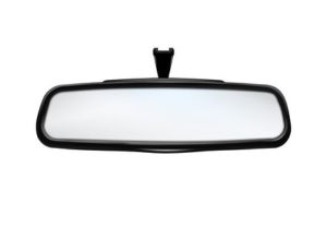 Black Color Rear View Mirror racha