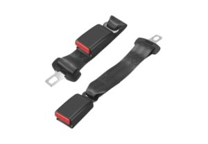 Black and Red seat belt